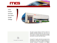 Tablet Screenshot of mgonline.it